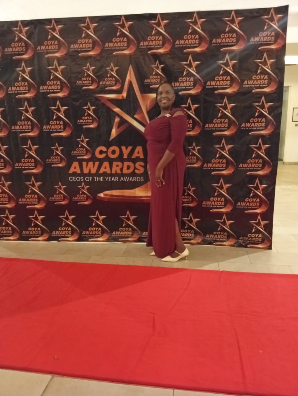 Maggie Kahiga at COYA Awards 2026